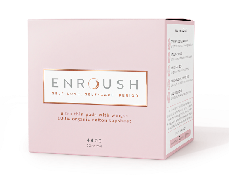 ENROUSH Tampoane Bumbac Organic Normale