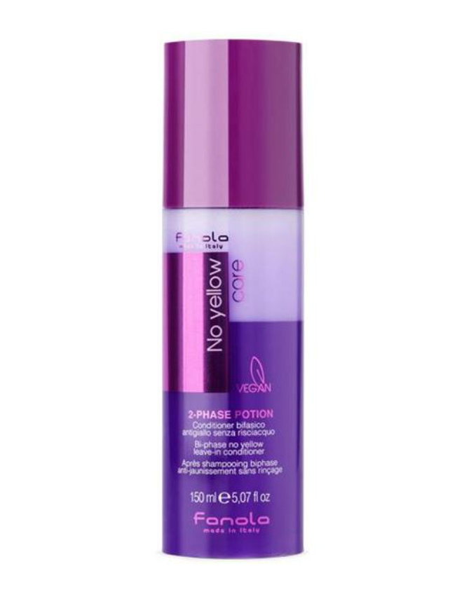 Balsam de par bi-fazic No Yellow 150 ml Fanola