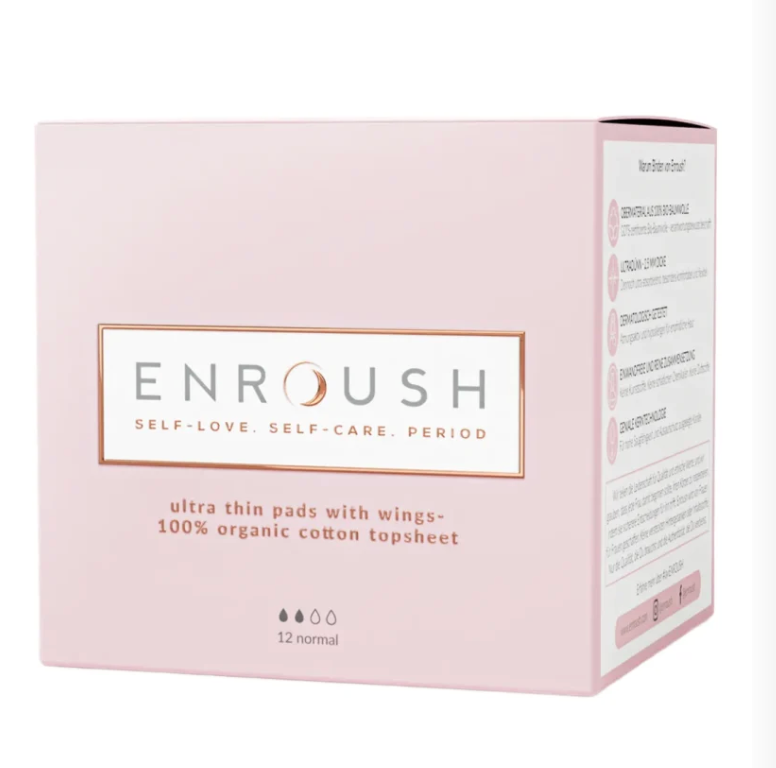 ENROUSH Absorbante Bumbac Organic-  Normal