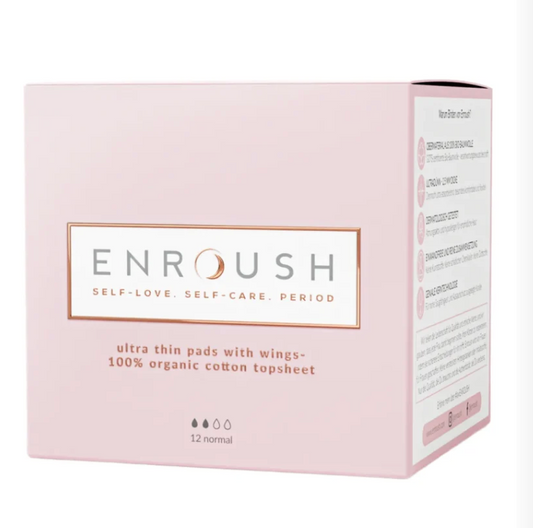 ENROUSH Absorbante Bumbac Organic-  Normal